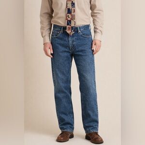 Men’s “Levi’s” 505 Straight Leg Blue Jeans